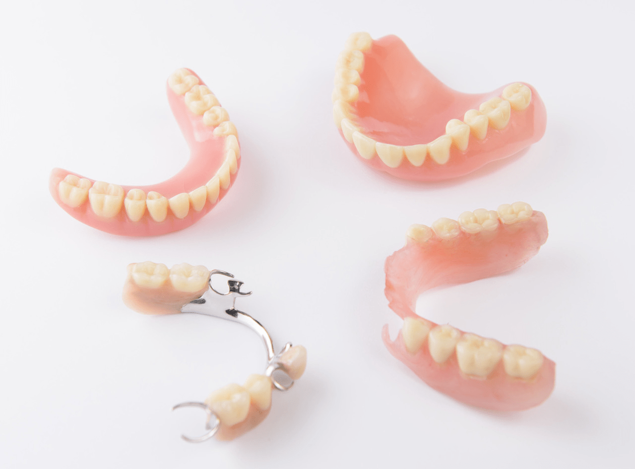 4 dentures